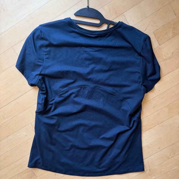 Athleta navy yoga top, L, CB2556 - Picture 3 of 4